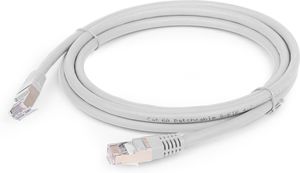 CABLEXPERT PP6A-LSZHCU-0.25M S/FTP CAT. 6A LSZH PATCH CORD 0.25M GREY