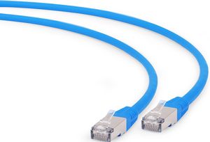 CABLEXPERT PP6A-LSZHCU-B-0.25M S/FTP CAT. 6A LSZH PATCH CORD 0.25M BLUE