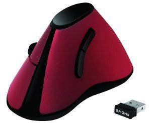 LOGILINK ID0159 ERGONOMIC VERTICAL MOUSE WIRELESS 2.4 GHZ RED