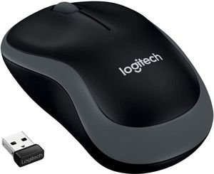 LOGITECH 910-002235 M185 WIRELESS MOUSE GREY FOR NOTEBOOK