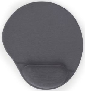 GEMBIRD MP-GEL-GR GEL MOUSE PAD WITH WRIST SUPPORT GREY
