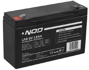 NOD LAB 6V12AH REPLACEMENT BATTERY