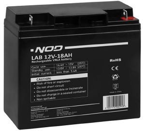 NOD LAB 12V18AH REPLACEMENT BATTERY