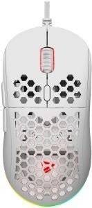 SAVIO HEX-R GAMING MOUSE WHITE