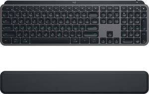  LOGITECH 920-011589 MX KEYS S PLUS WIRELESS ILLUMINATED WITH PALM REST US INTERNATIONA