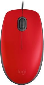 LOGITECH 910-005489 M110 SILENT MOUSE RED