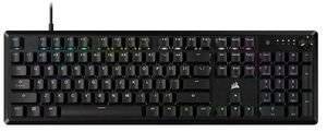  CORSAIR CH-910971E-NA K70 CORE RGB MECHANICAL GAMING KEYBOARD BLACK CORSAIR RED LINEAR