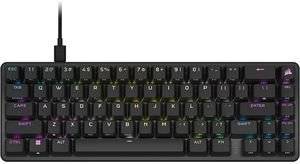  CORSAIR CH-91A401A-NA K65 PRO MINI RGB 65% OPTICAL MECHANICAL GAMING KEYBOARD