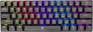 WHITE SHARK RGB GAMING MEMBRANE KEYBOARD RONIN BLACK GK-2201B
