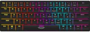 ARMAGGEDDON LOW PROFILE MODULAR MECH. KEYBOARD SMK-1C PSYCHSPARROW BLUE SWITH BLACK CLICKY SMK-1C-B