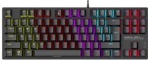 ARMAGGEDDON MECHANICAL LOW PROFILE KEYBOARD RGB FALCONET RED SMK9RR