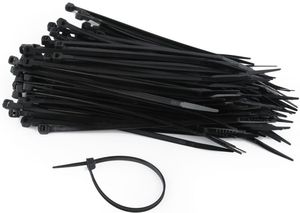 LOGILINK KAB0041B CABLE TIE PA66 100PCS BLACK LEGNTH 500MM