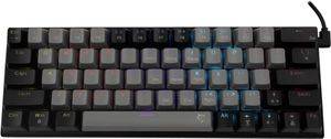 WHITE SHARK MECHANICAL KEYBOARD US BLUE SWITCH WAKIZASHI GREY/BLACK GK-002721