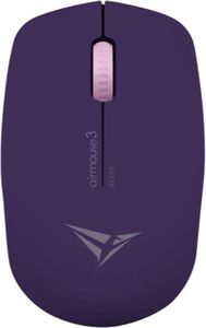 ALCATROZ WIRELESS LONGLASTING SILENT MOUSE AUBERGINE AIRMOUSE-3S-A