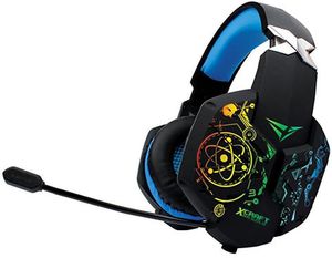 ALCATROZ WIRELESS 2,1 CHROMATIC DESIGN GAMING HEADSET GOLD HP7000 XCRAFTHPG7000