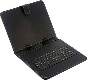 LAMTECH BLACK UNIVERSAL 10.1'-10.4' TABLET CASE WITH GR KEYBOARD & 3 USB TIPS LAM021912