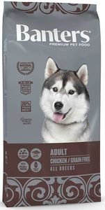   BANTERS ADULT ALL BREEDS GRAIN FREE  &  3KG