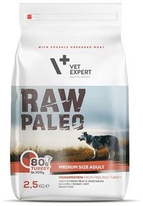 RAW PALEO ΤΡΟΦΗ ΣΚΥΛΟΥ RAW PALEO ADULT MEDIUM ΓΑΛΟΠΟΥΛΑ 2.5KG