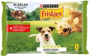   FRISKIES DOG ADULT  &    (4 X 100GR)
