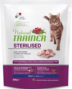   TRAINER NATURAL CAT ADULT STERILISED   (300GR)