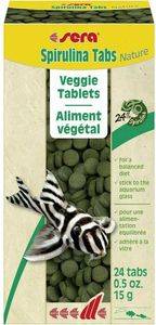 ΤΡΟΦΗ ΨΑΡΙΩΝ SERA SPIRULINA 24TABS