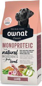 ΤΡΟΦΗ ΣΚΥΛΟΥ OWNAT CLASSIC ADULT MONOPROTEIC ΑΡΝΙ (4KG)