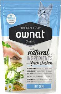 ΤΡΟΦΗ ΓΑΤΑΣ OWNAT CLASSIC KITTEN (400GR)