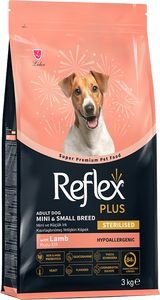  REFLEX PLUS MINI/SMALL BREED STERILISED ADULT  (3KG)