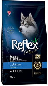 ΤΡΟΦΗ REFLEX PLUS ADULT MEDIUM & LARGE ΣΟΛΟΜΟΣ (3KG)
