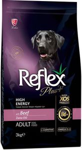 ΤΡΟΦΗ REFLEX PLUS MEDIUM & LARGE ADULT HIGH ENERGY ΒΟΔΙΝΟ (3KG)