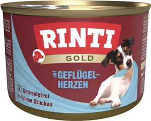 �������� ������ RINTI GOLD POULTRY HEARTS �� ��������� (185GR)