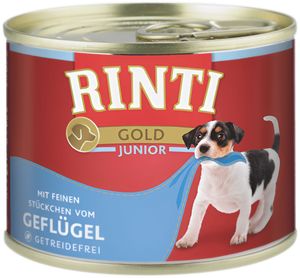 �������� ������ RINTI GOLD JUNIOR FOOD & POULTRY (185GR)