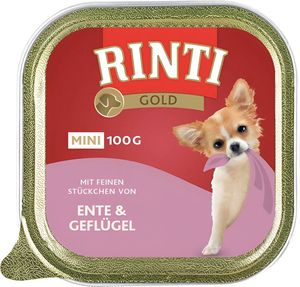 ���� ����� ������ RINTI GOLD MINI DUCK & POULTRY �� �������� (100G)