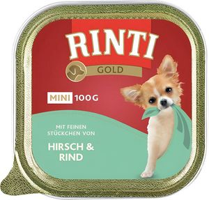���� ����� ������ RINTI GOLD MINI BEEF & VENISON �� �������� (100G)