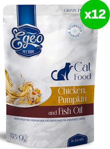 ���� ����� ����� EGEO CAT ADULT ��������� �������� & ��������� �� ���� (12TMX X 85GR)