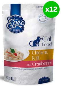 ���� ����� ����� EGEO CAT ADULT ��������� ��������� & ���� �� ���� (12TMX X 85GR)