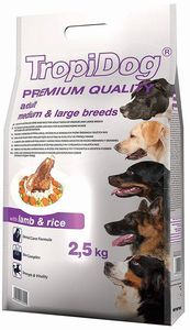 ����� ������ TROPIDOG PREMIUM ADULT SMALL BREEDS ���� & ����