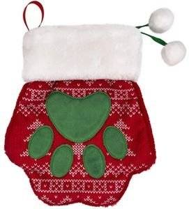   KONG HOLIDAY STOCKING PAW LARGE