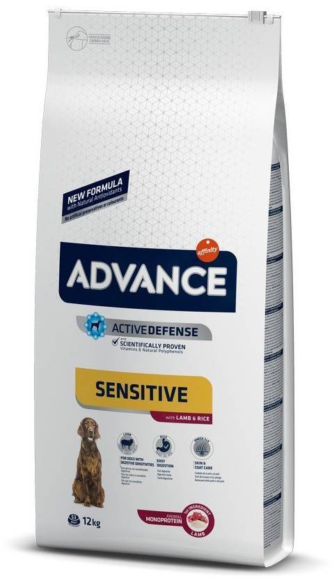 AFFINITY ΤΡΟΦΗ ADVANCE SENSITIVE LAMB - RICE 12KG