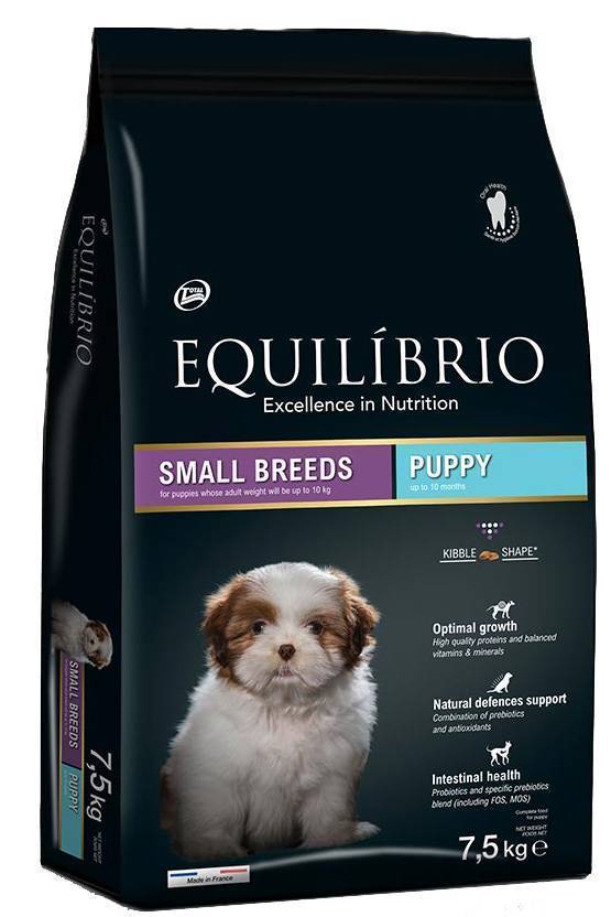 EQUILIBRIO ΤΡΟΦΗ ΣΚΥΛΟΥ EQUILIBRIO PUPPY SMALL BREED ΚΟΤΟΠΟΥΛΟ 7.5KG