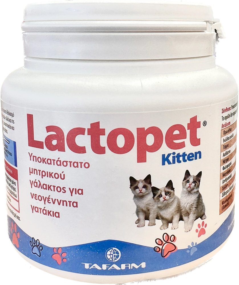 LACTOPET ΓΑΛΑ ΓΙΑ ΓΑΤΑΚΙΑ + ΜΠΙΜΠΕΡΟ 200GR φωτογραφία