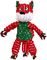   KONG HOLIDAY FLOPPY KNOTS FOX S/M