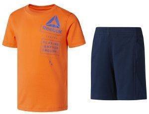  REEBOK BOY\'S TEE AND SHORTS SET /  (104 CM)