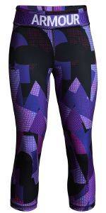  3/4 UNDER ARMOUR HEATGEAR ARMOUR PRINTED CAPRIS  (L)