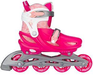  NIJDAM INLINE SKATES  3--1 FLORAL SWITCH / (33-36)