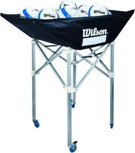   WILSON INDOOR VOLLEY BALL STAND UP CART