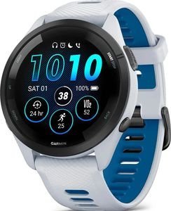  GARMIN FORERUNNER 265 WHITESTONE WITH TIDAL BLUE