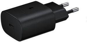 SAMSUNG TRAVEL CHARGER EP-TA800NB 25WATT USB NO CABLE BLACK BULK