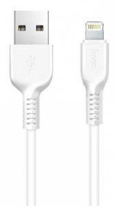 HOCO X20 FLASH CHARGING DATA CABLE FOR LIGHTNING 2M WHITE
