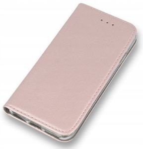 SMART MAGNETIC FLIP CASE FOR XIAOMI REDMI NOTE 9S/ NOTE 9 PRO/ NOTE 9 PRO MAX ROSE GOLD